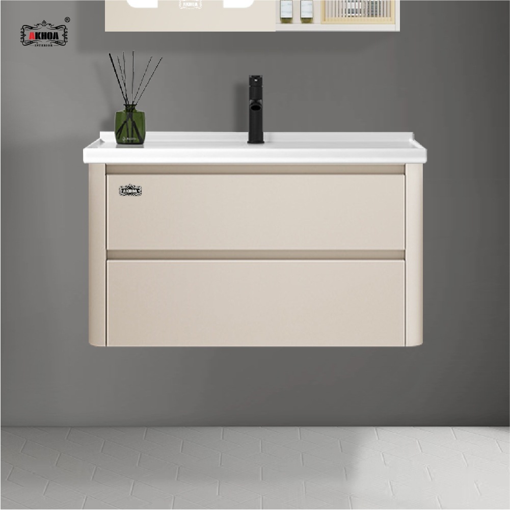 BỘ TỦ GƯƠNG PHÒNG TẮM THÔNG MINH AKHOA PVC03 80CM 6 PVC03 80 07