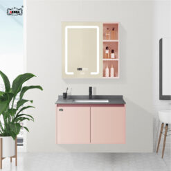 BỘ TỦ GƯƠNG PHÒNG TẮM THÔNG MINH AKHOA PVC05 80CM 7 PVC05 80 15