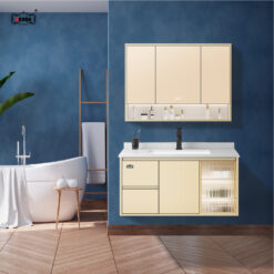 BỘ TỦ GƯƠNG PHÒNG TẮM THÔNG MINH AKHOA PVC06 80 - 100CM 6 PVC06 100 18