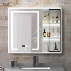 BỘ TỦ GƯƠNG PHÒNG TẮM THÔNG MINH AKHOA PVC15 80CM 14 PVC15 80 11