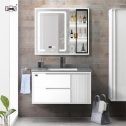 BỘ TỦ GƯƠNG PHÒNG TẮM THÔNG MINH AKHOA PVC15 80CM 12 PVC15 80 13