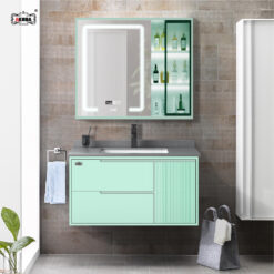 BỘ TỦ GƯƠNG PHÒNG TẮM THÔNG MINH AKHOA PVC15 80CM 10 PVC15 80 16