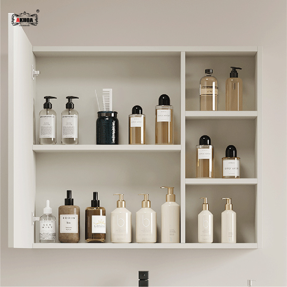 BỘ TỦ GƯƠNG PHÒNG TẮM CAO CẤP AKHOA PVC16 80CM 10 PVC16 80 04