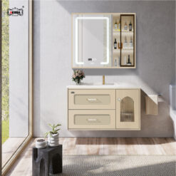 BỘ TỦ GƯƠNG PHÒNG TẮM CAO CẤP AKHOA PVC16 80CM 13 PVC16 80 15