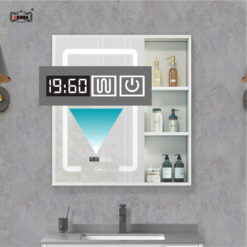 BỘ TỦ GƯƠNG PHÒNG TẮM CAO CẤP AKHOA PVC19 60CM 19 PVC19 60 12